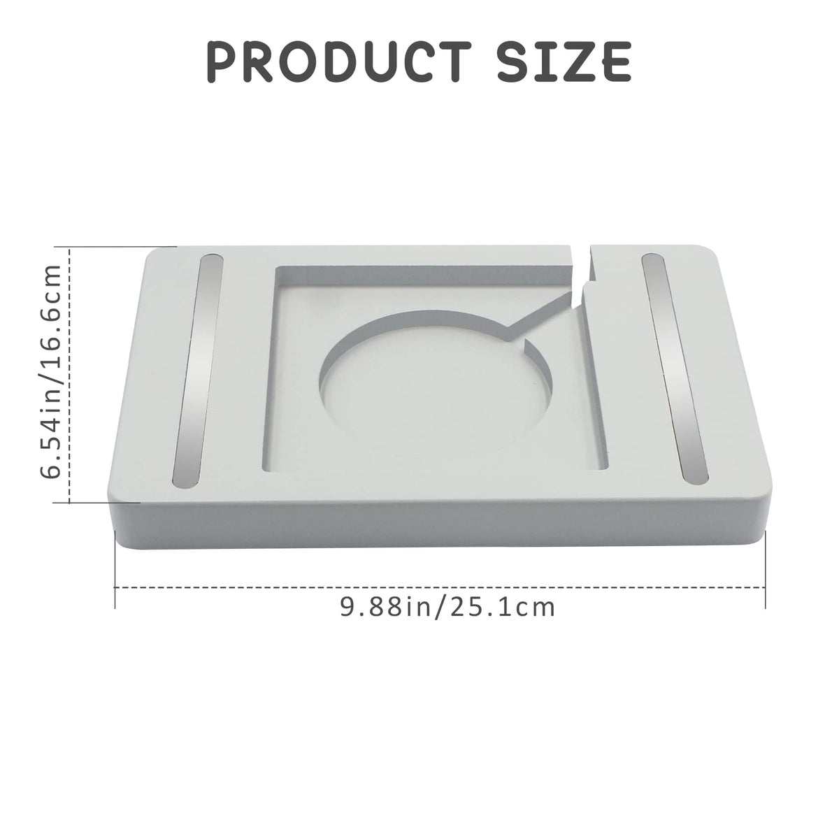 Sun3drucker Floating Shelf for Toniebox 2 and Toniebox 1, Tonies Storage Figures Characters - Wall Mounted Shelf Comaptible with Toniebox Set, Tonie Box Organizer Holder for Children's Room