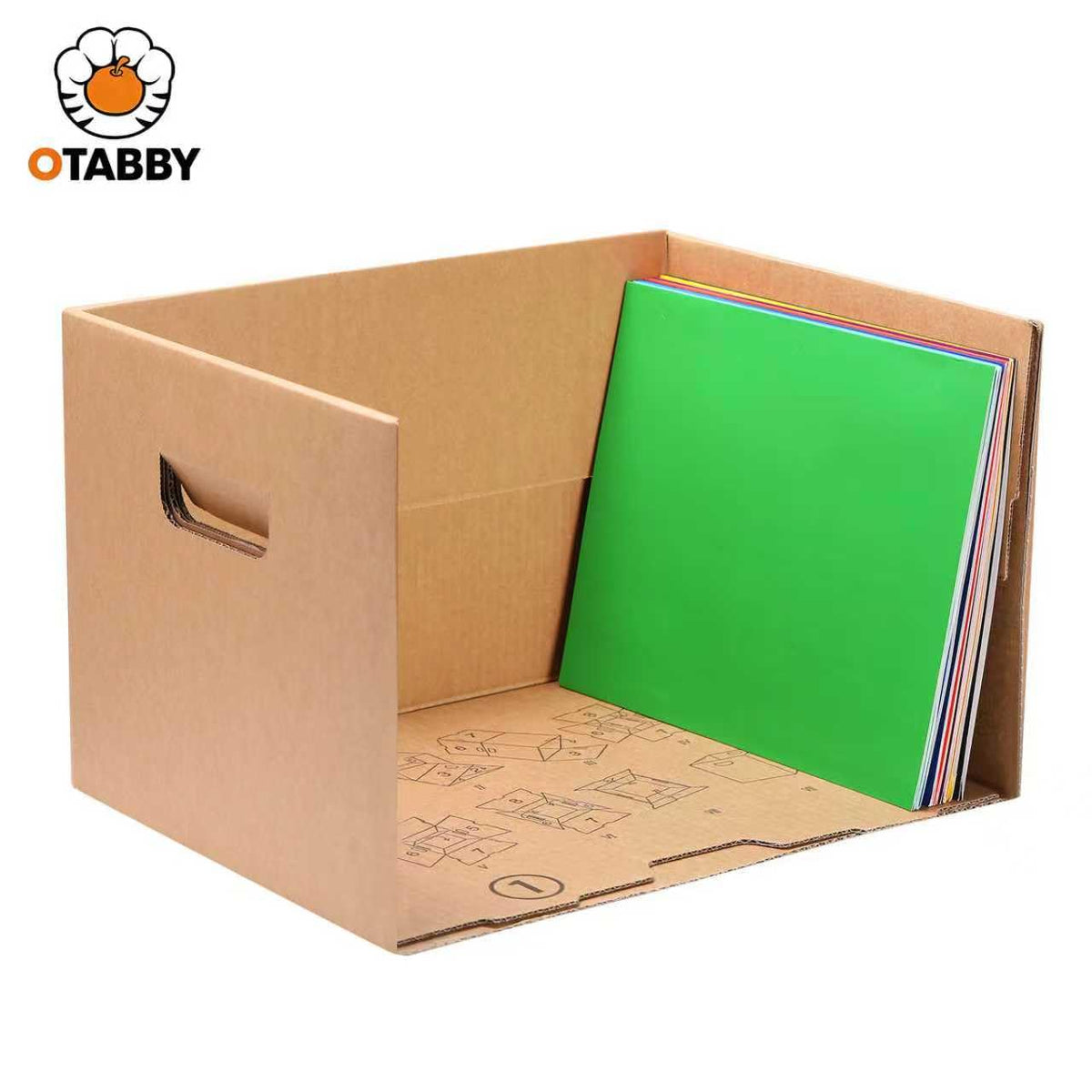 Archival Storage Boxes (8-Pack) - Extra Strong 3-Ply Side Walls, Heavy-Duty Kraft Board, Ready-To-Assemble with Handles and Lids for Files and Photo Storage, Legal/Letter Size 12x16x10 Inches