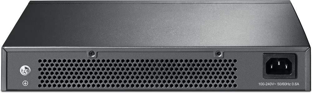 TP-Link 24 Port Gigabit Ethernet Switch Desktop/ Rackmount Plug & Play Shielded Ports Sturdy Metal Fanless Quiet Traffic Optimization Unmanaged (TL-SG1024S)