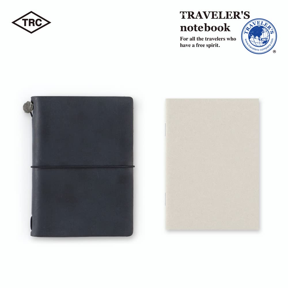 Travelers Company 14405006 Traveler's Notebook Refill, Dot Squared, 3-Pack, Passport Size