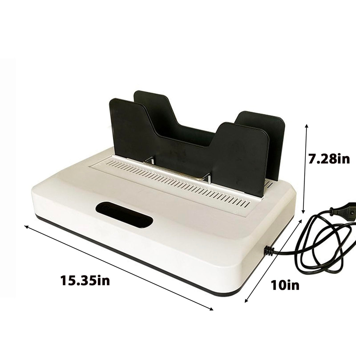 Thermal Binding Machine, Electric Book Binder Machine for 60mm Thick Paper, Instant Use Thermal Binder with Digital Touch Panel for Documents, Scripts