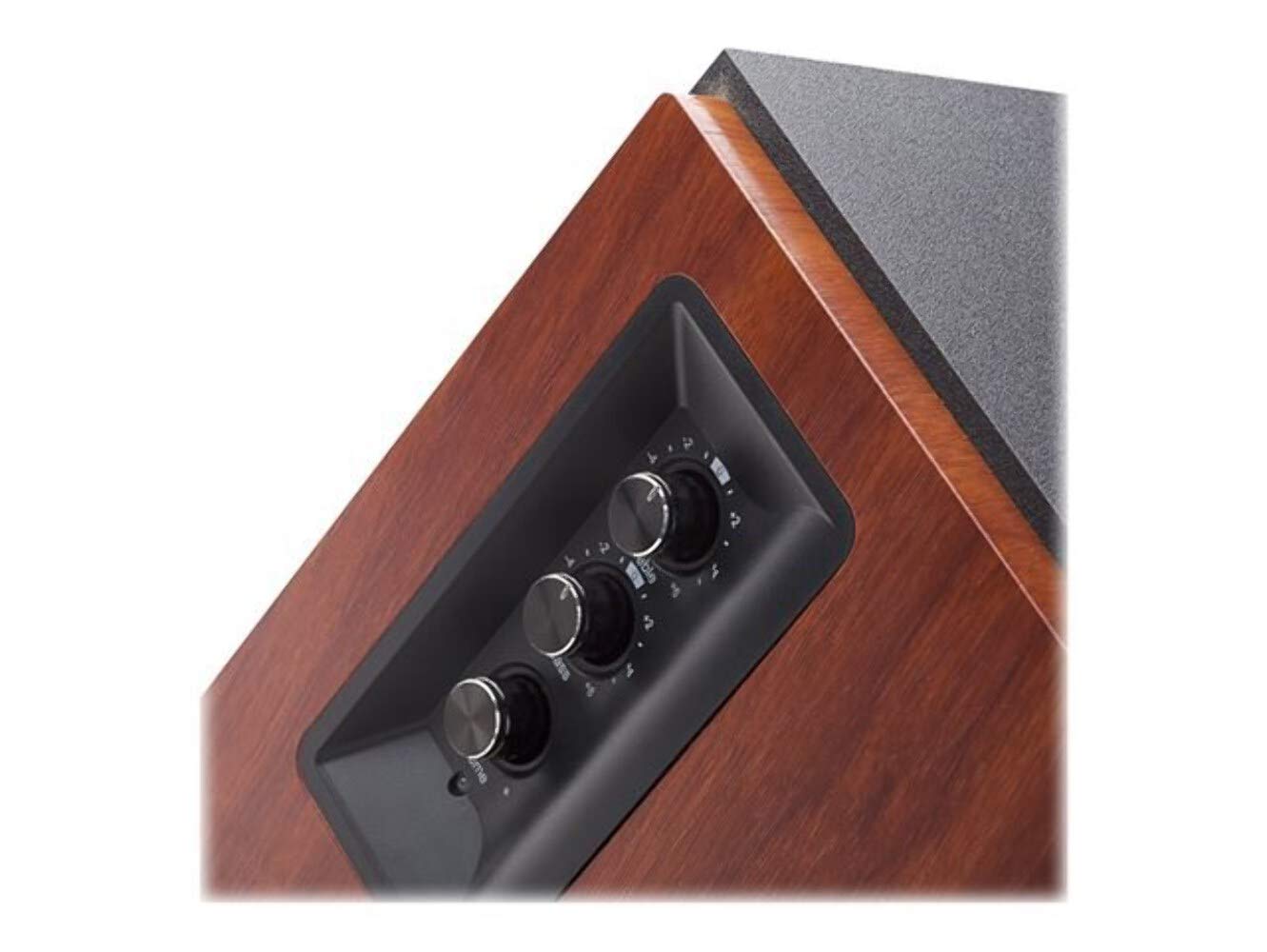 Edifier R1700BT Amplified Bluetooth Bookshelf Speaker System, 2.0 Powered Active Speakers 66 Watt RMS - Wooden