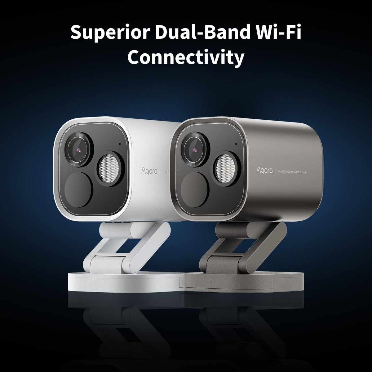 Aqara 4MP Camera Hub G5 Pro WiFi, True Color Night Vision Security Camera Outdoor, 2.4/5Ghz WiFi, HomeKit Secure Video, Thread Border Router, Local Detection, Thread/Zigbee, Supports Alexa,Google Home