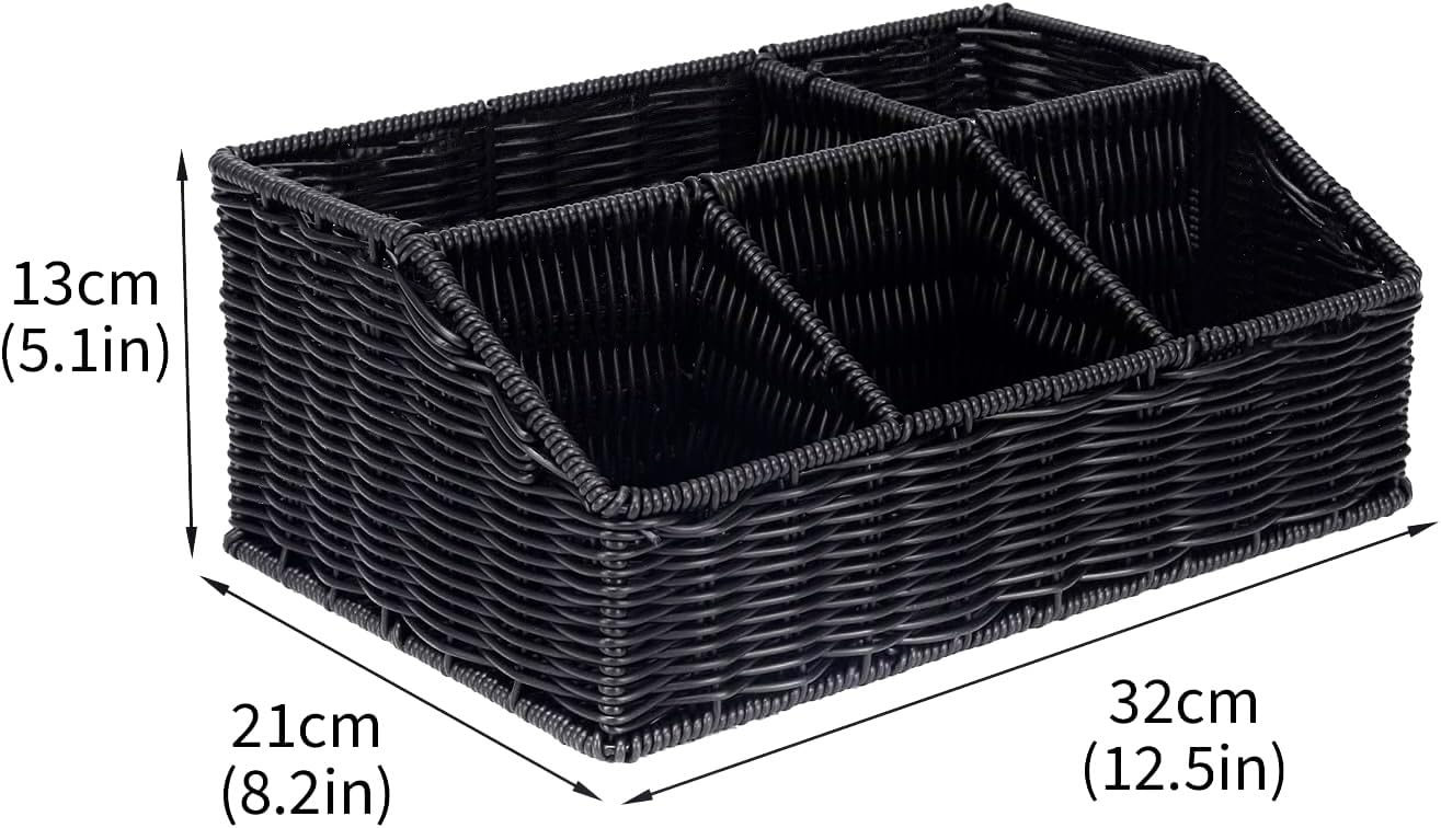 Snack Organizer with 5-Compartment Rack Snack Bar Station for Pantry Counter, Snack Storage Shelf with Removable Bins and Labels, Pantry Organizers and Storage for Kitchen or Office