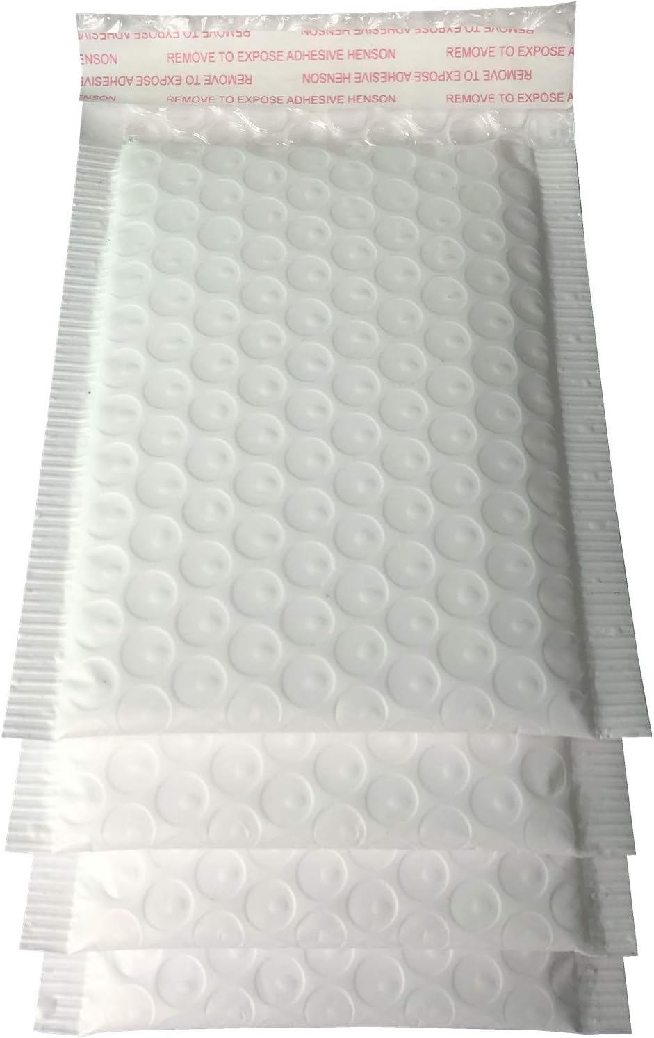 3.5x5 Inch White Poly Bubble Mailers Padded Envelopes, Self-Sealing Shipping Bags 200 Pack