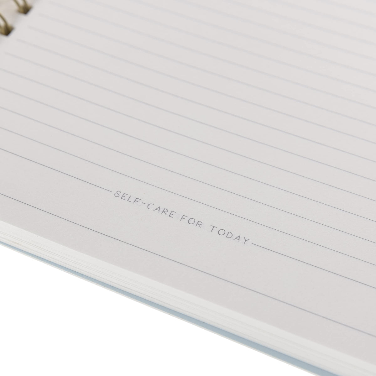 Graphique Vegan Leather Spiral Journal - Focus Design - 192 Lined Pages - Perfect for Taking Notes, Lists and More (8" x 10")