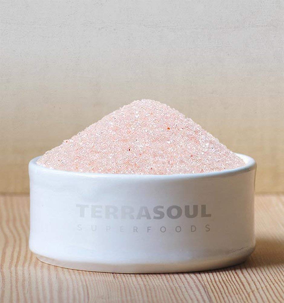Terrasoul Superfoods Himalayan Pink Salt, 5 Lbs (2 Pack) - Extra Fine Grind | Trace Minerals