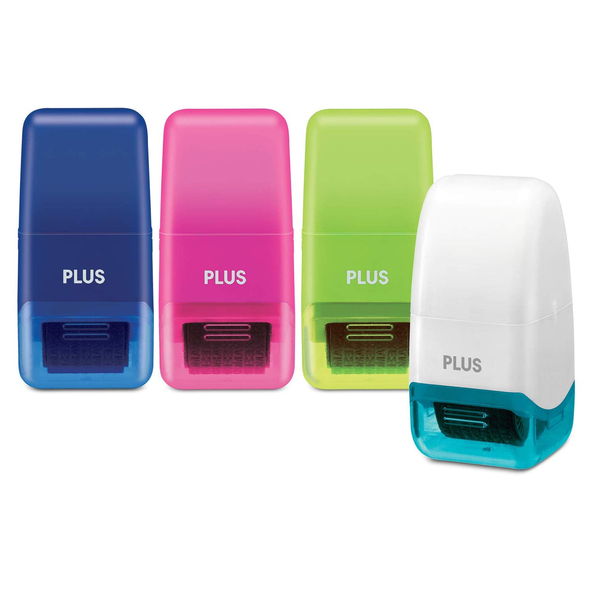 Guard Your ID Identity Protection Stamp Roller, Deluxe Multi-Color 4-Pack