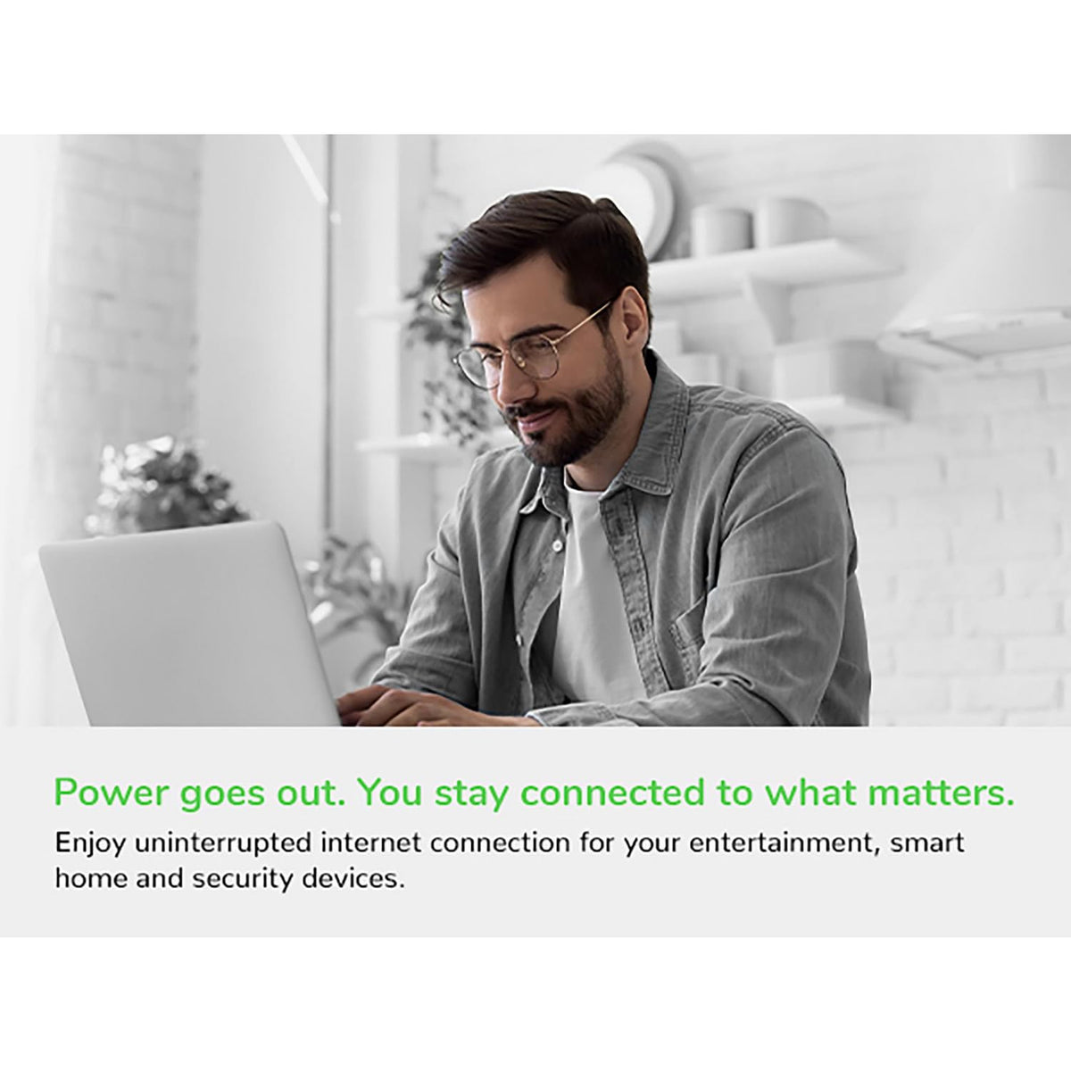 APC UPS 1500VA Battery Backup Surge Protector, BR1500G Backup Battery Power Supply with AVR