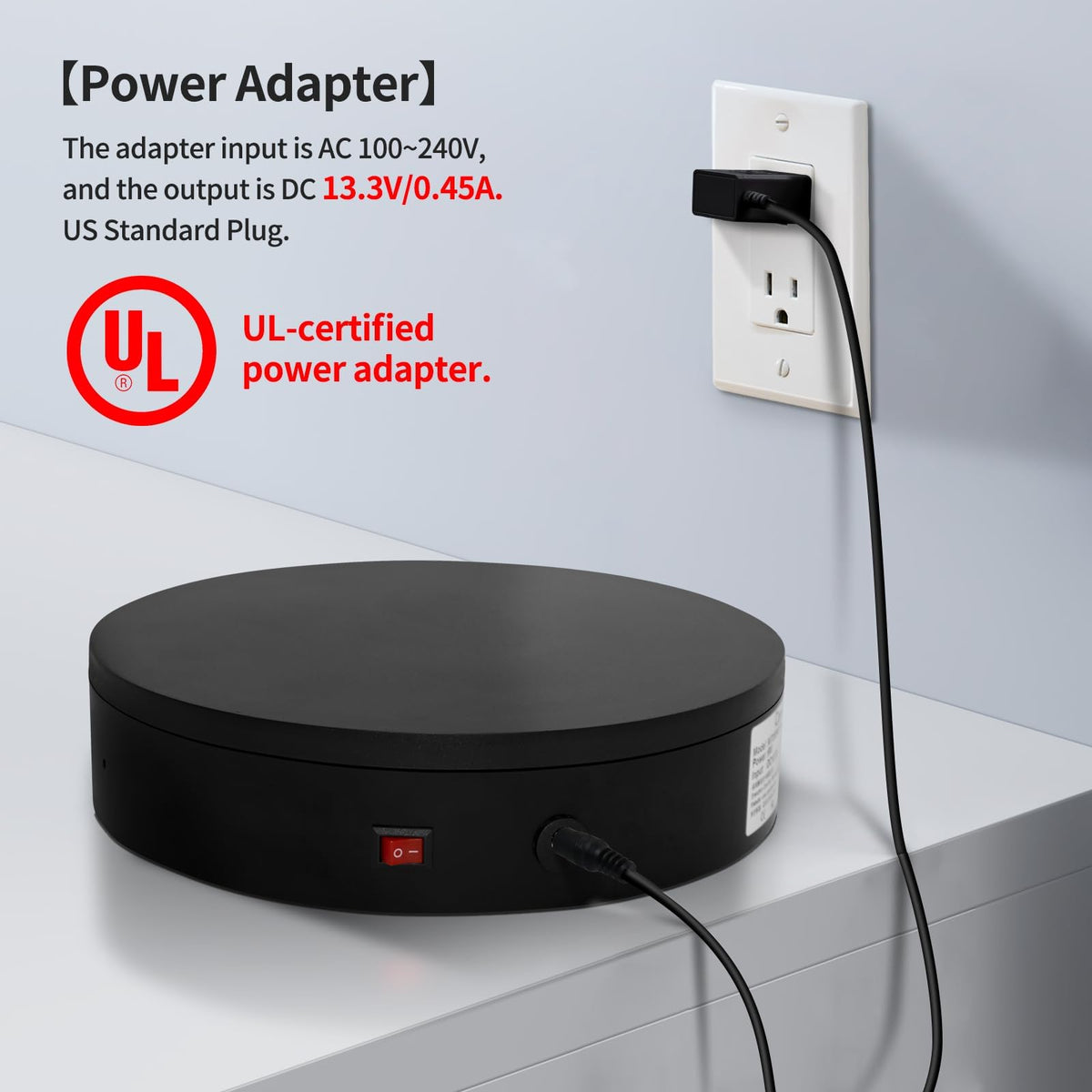 Remote Motorized Electric Turntable Rotating Display Stand Spinning Rotating Platform 360 Photography Turntable lazy susan base giratoria para for Photography,Display,3D Scan,Exhibition rotating table