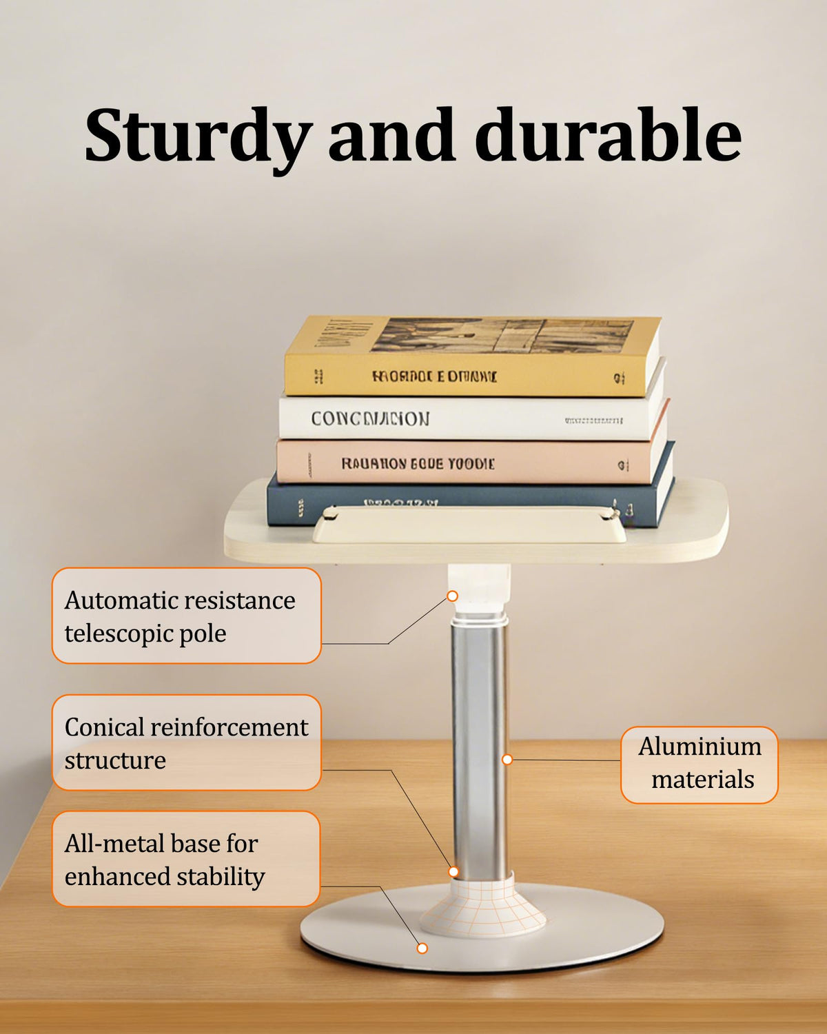 2-in-1 Kids Reading Stand for Books and Tablets,Adjustable Angle Height Book Holder with Book Clip,Kid-Friendly Ergonomic Book Holder for Toddlers,Laptop Riser Stand for Homeschool Floor Couch Bed Car