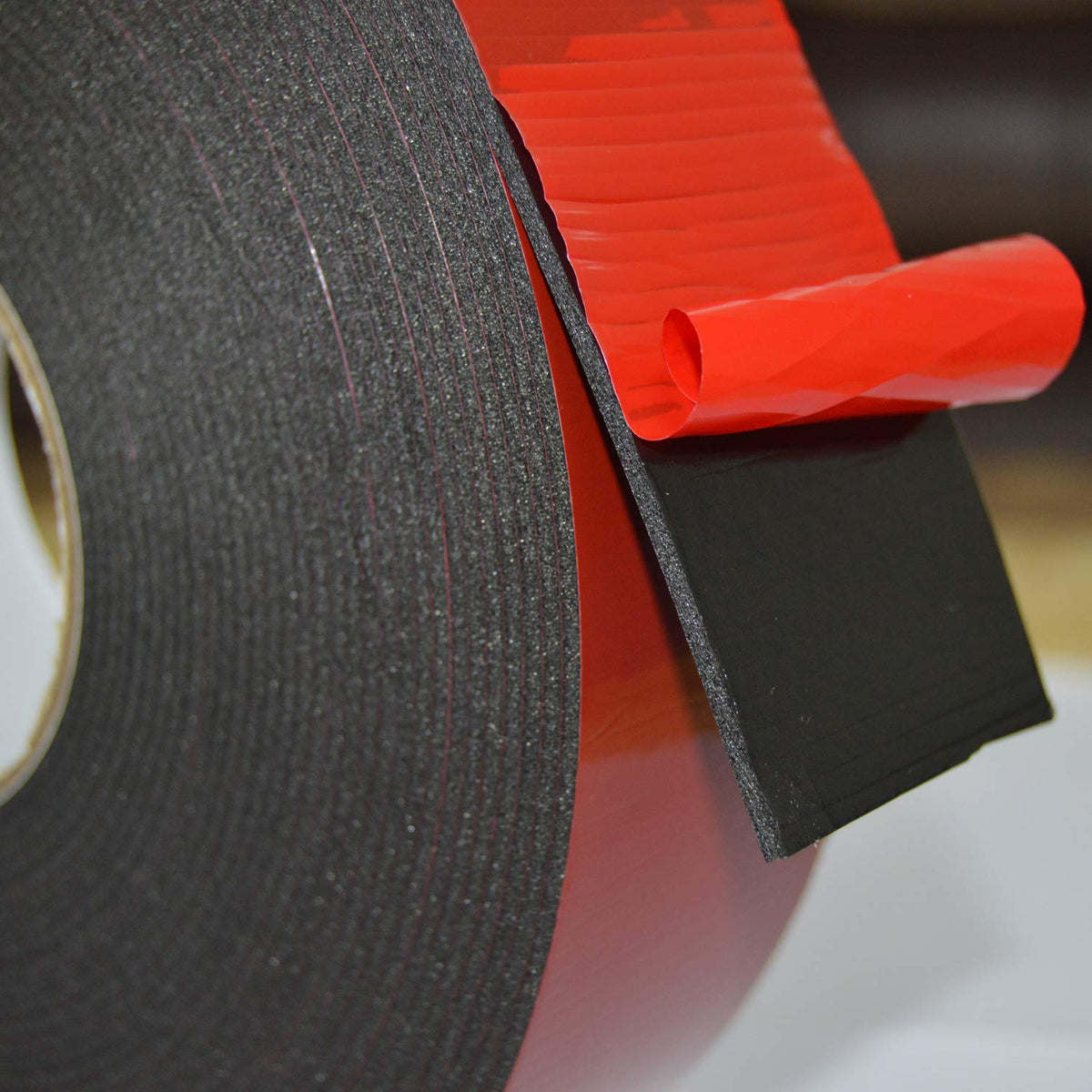 LLPT Double Sided Foam Tape 1 Inches x 50 Ft Durable Adhesive Weatherproof for Fill Gaps Attach Bond and Mount Uneven Or Textured Surfaces (T004A)