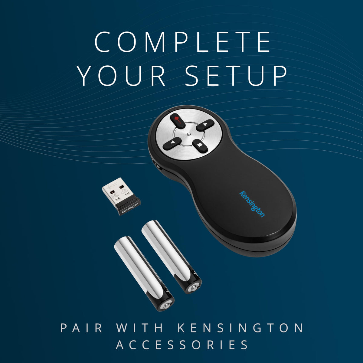 Kensington Wireless Presenter with Red Laser Pointer (K33272WW)