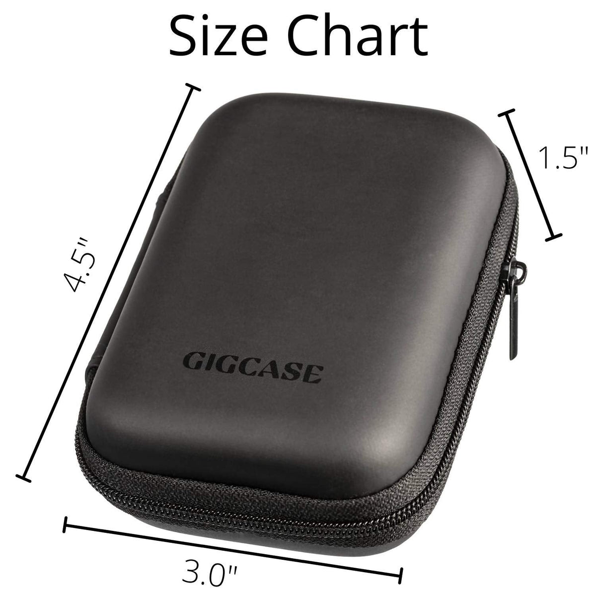 IEM Case for in-Ear Monitors, Headphones & Earbuds – EVA Travel Storage Bag for KZ ZS10/ZS10 Pro/ZSN/ZST/ZEX/AS10/AS16, CCZ ZC02/Melody, CCA CRA, Shure SE215, Moondrop Chu, KBEAR KS1, TANGZU Wan’er