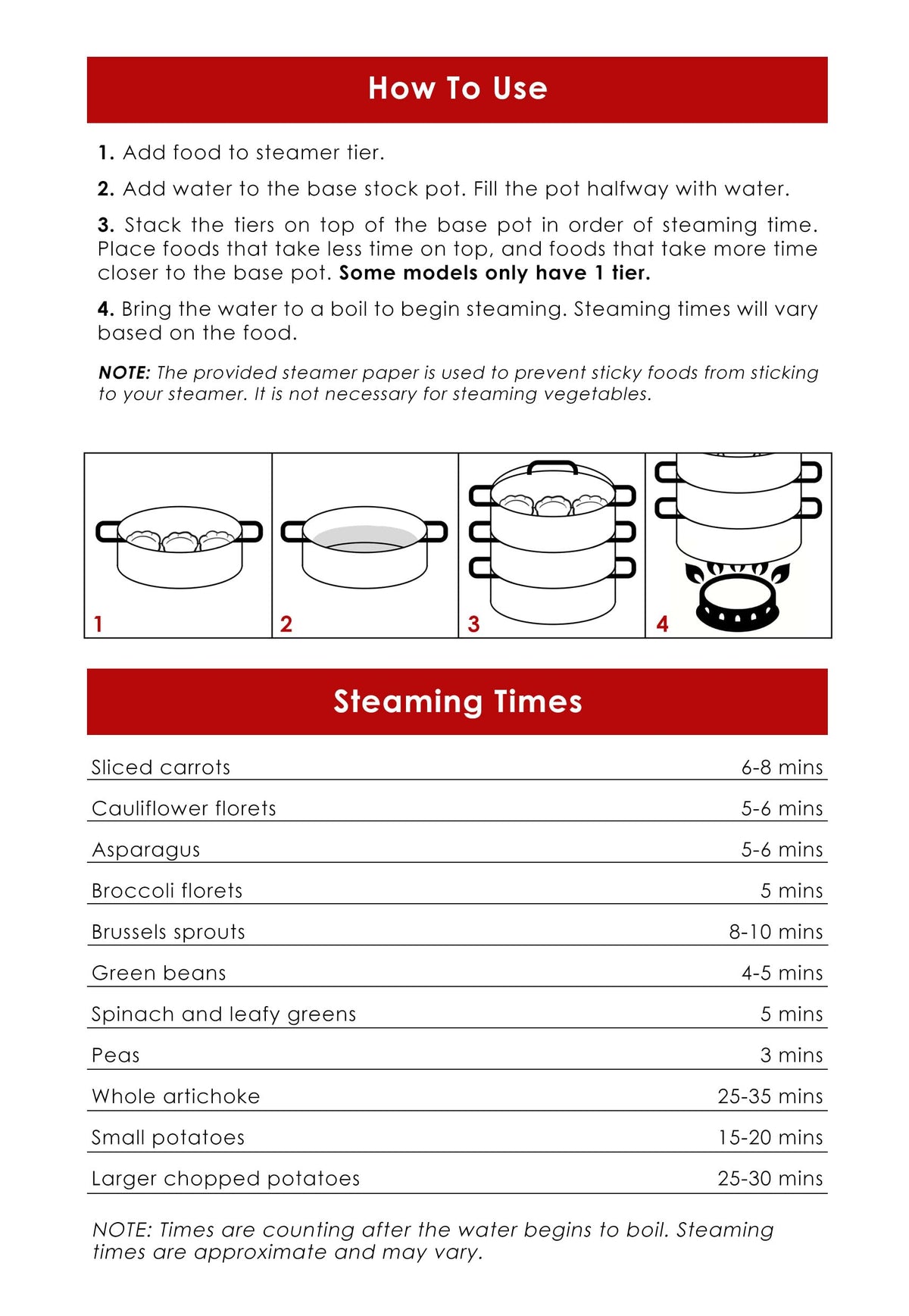 Concord 30 CM Stainless Steel 3 Tier Steamer Pot Steaming Cookware - Triply Bottom