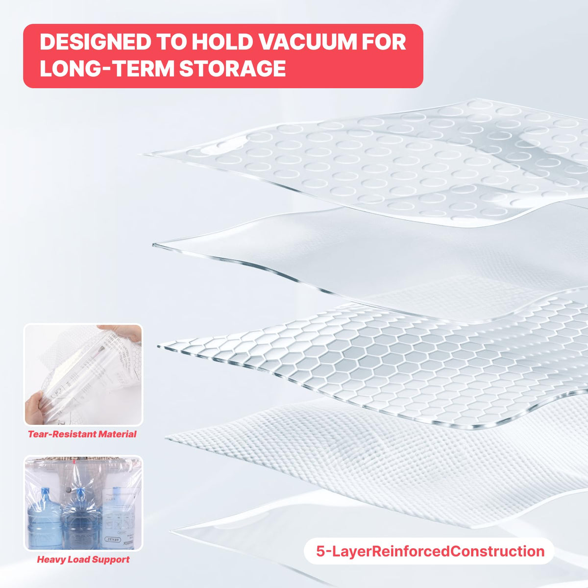 IDEATECH 12Pack Vacuum Storage Bags with Electric Pump, Jumbo Vacuum Seal Bags for Clothing, Bedding & Blankets, Heavy Duty Compression Space Saver Bags with Airtight Seal, Seasonal Storage-4M+4L+4XL