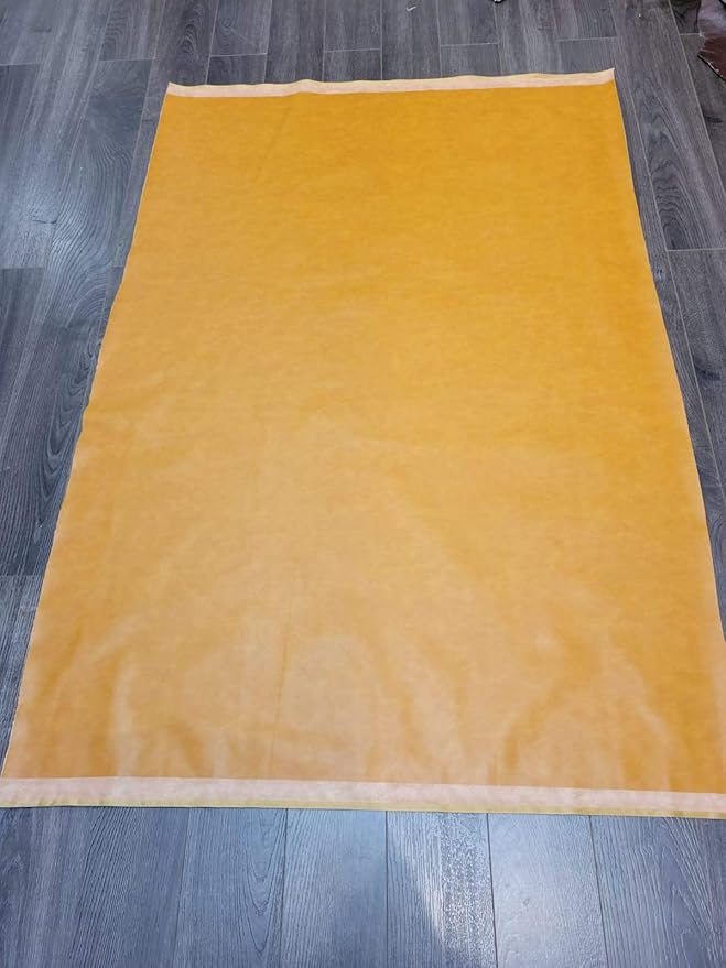 Caramel Light Tan Soft Faux Vegan PU Leather by the Yard Synthetic Pleather 0.9