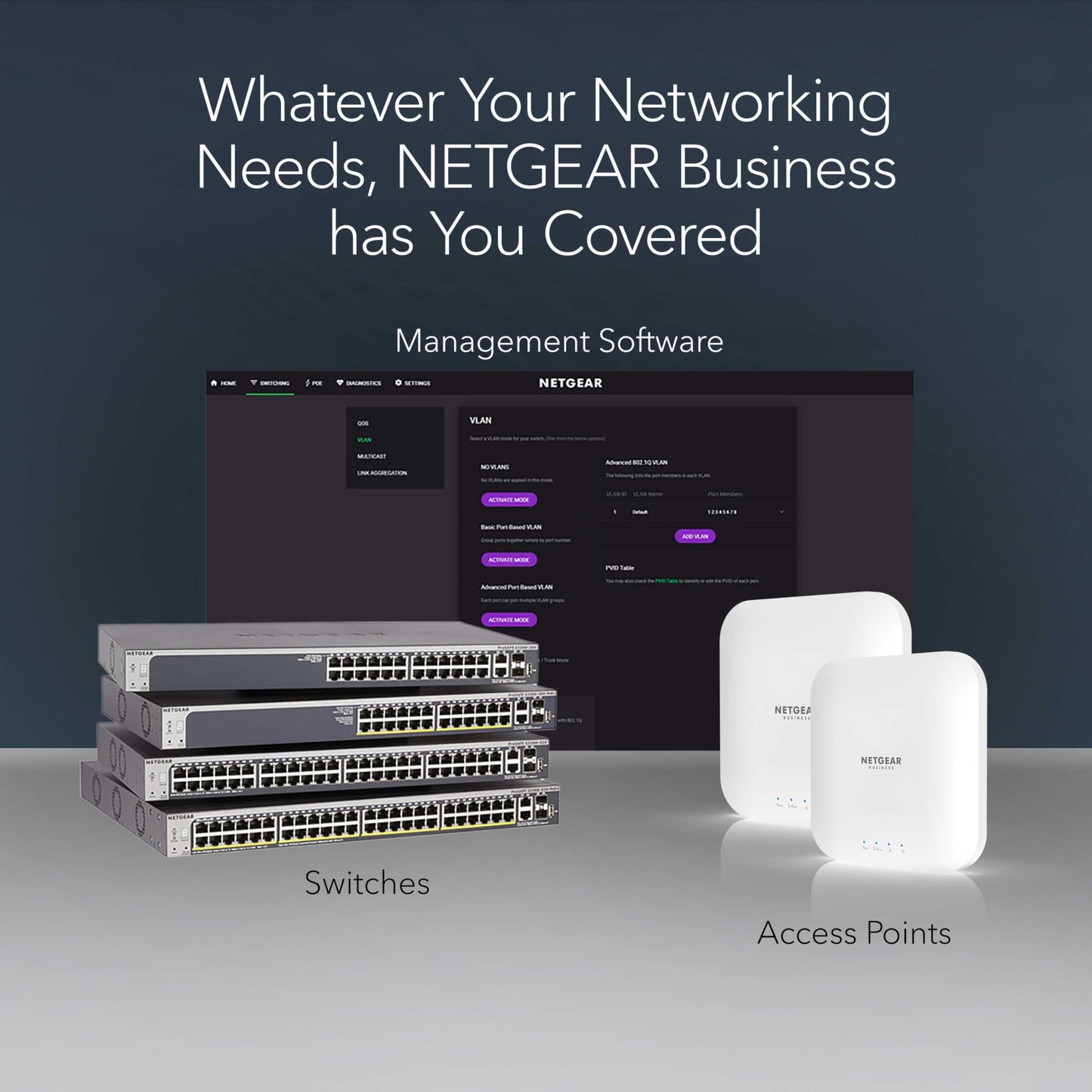 NETGEAR 8-Port 2.5G Multi-Gigabit Ethernet Unmanaged Network Switch (MS308) - with 8 x 2.5Gbps Ports, Desktop or Wall Mount, Metal Case