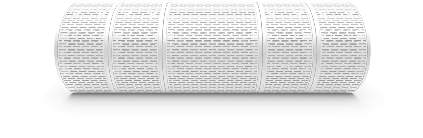 Air Audio The Worlds First Pull-Apart Wireless Bluetooth Speaker Portable Surround Sound and Multi-Room Use, White