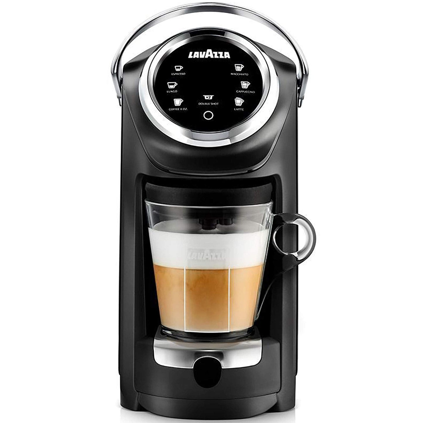 Lavazza Expert Coffee Classy Plus Single Serve ALL-IN-ONE Espresso & Coffee Brewer Machine - (Includes Built-in Milk Vessel/Frother)