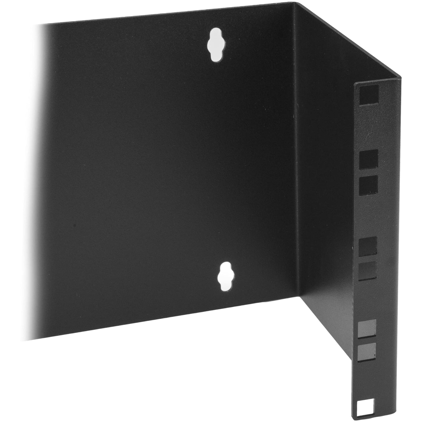 StarTech.com 4U Hinged Wall Mount Patch Panel Bracket - 6 inch Deep - 19" Patch Panel Swing Rack for Shallow Network Equipment- 33lbs (WALLMOUNTH4)
