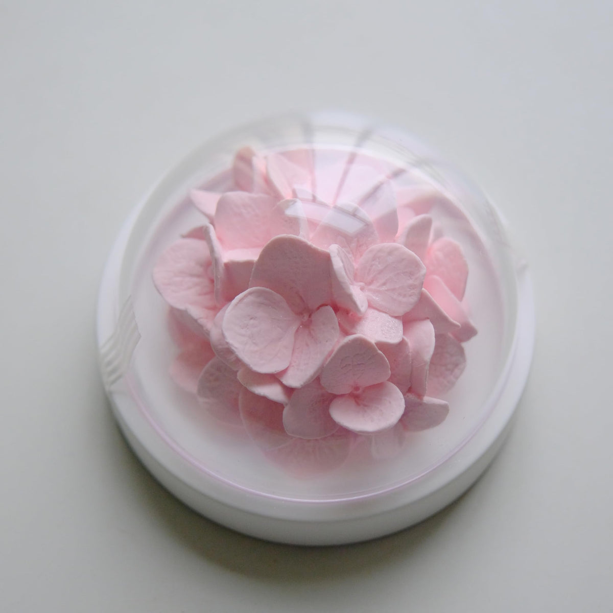 FLCSIed Essential Oil Passive Flower Diffuser -Non-Electric Peony Flower Porcelain Aromatherapy Diffusers for Small Mini Room, Desk Decorative, Bathroom (Pink, Hydrangea)