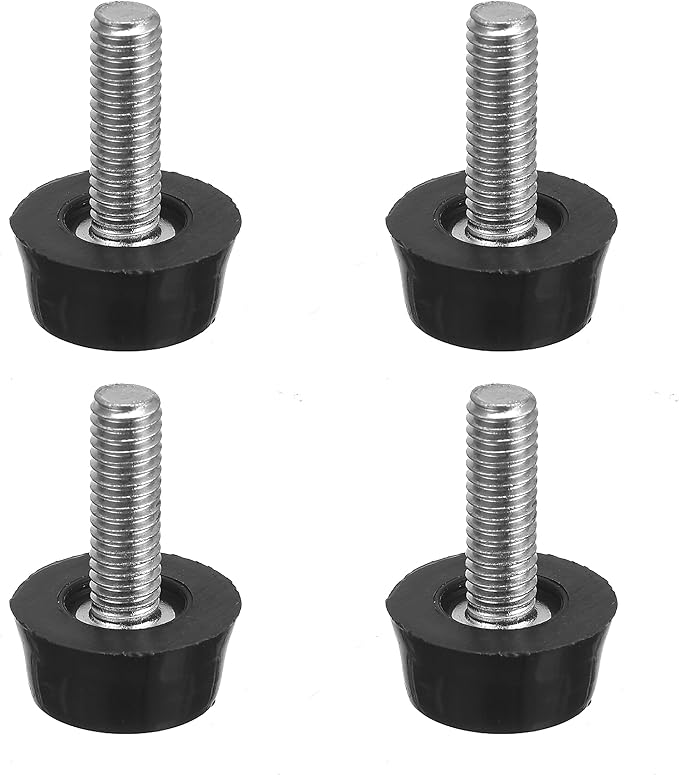 M6 Thread Adjustable Furniture Levelers Screw in Threaded ,