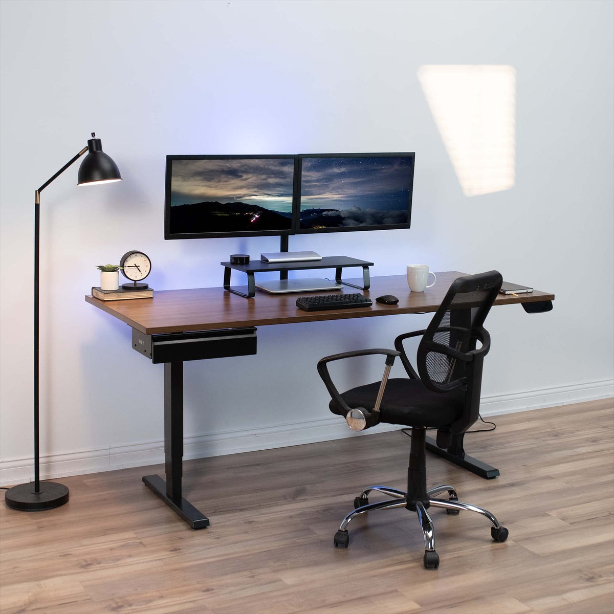 VIVO 16 Inch Under Desk Slide out Drawer without Shell, Home Office Storage Organizer, Steel, Black, DESK-AC03A-B