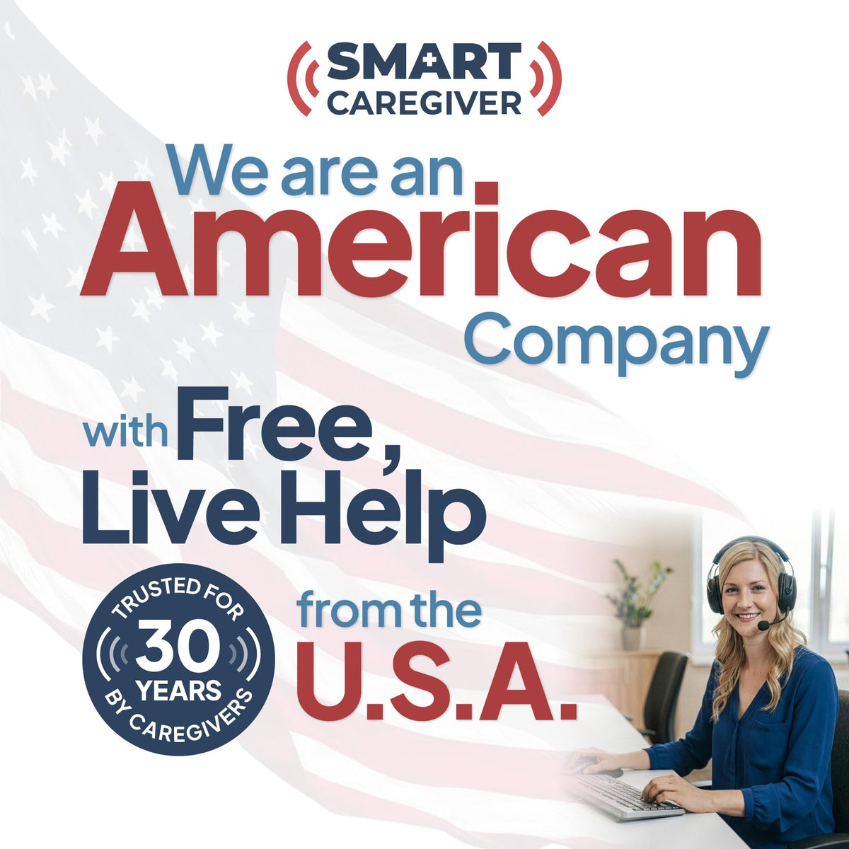 Smart Caregiver Chair Exit Alarm System with Wireless Pager and for Fall Prevention | Chair Alarm Alerts Caregiver When They Get Up from The Chair | USA-Based Company and Customer Support
