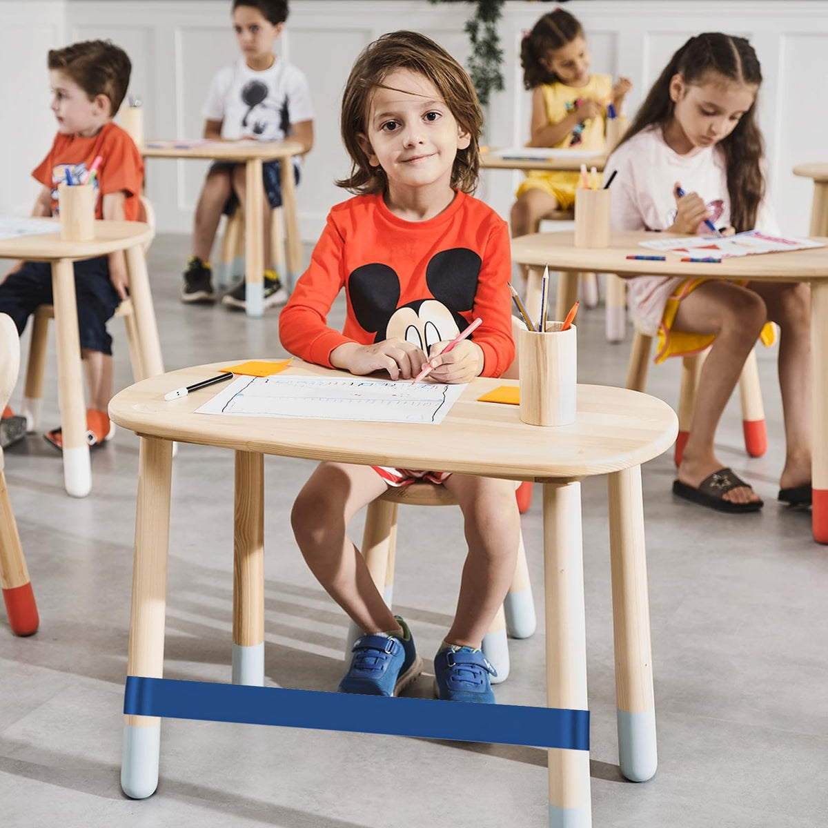 30 Pack Chair Bands for Kids with Fidgety Feet, ADHD Tools for Kids, Flexible Alternative Seating Bands for School Classroom Desk & Chair, Fidget Bands for Kids with ADHD ADD Autism & Sensory needs