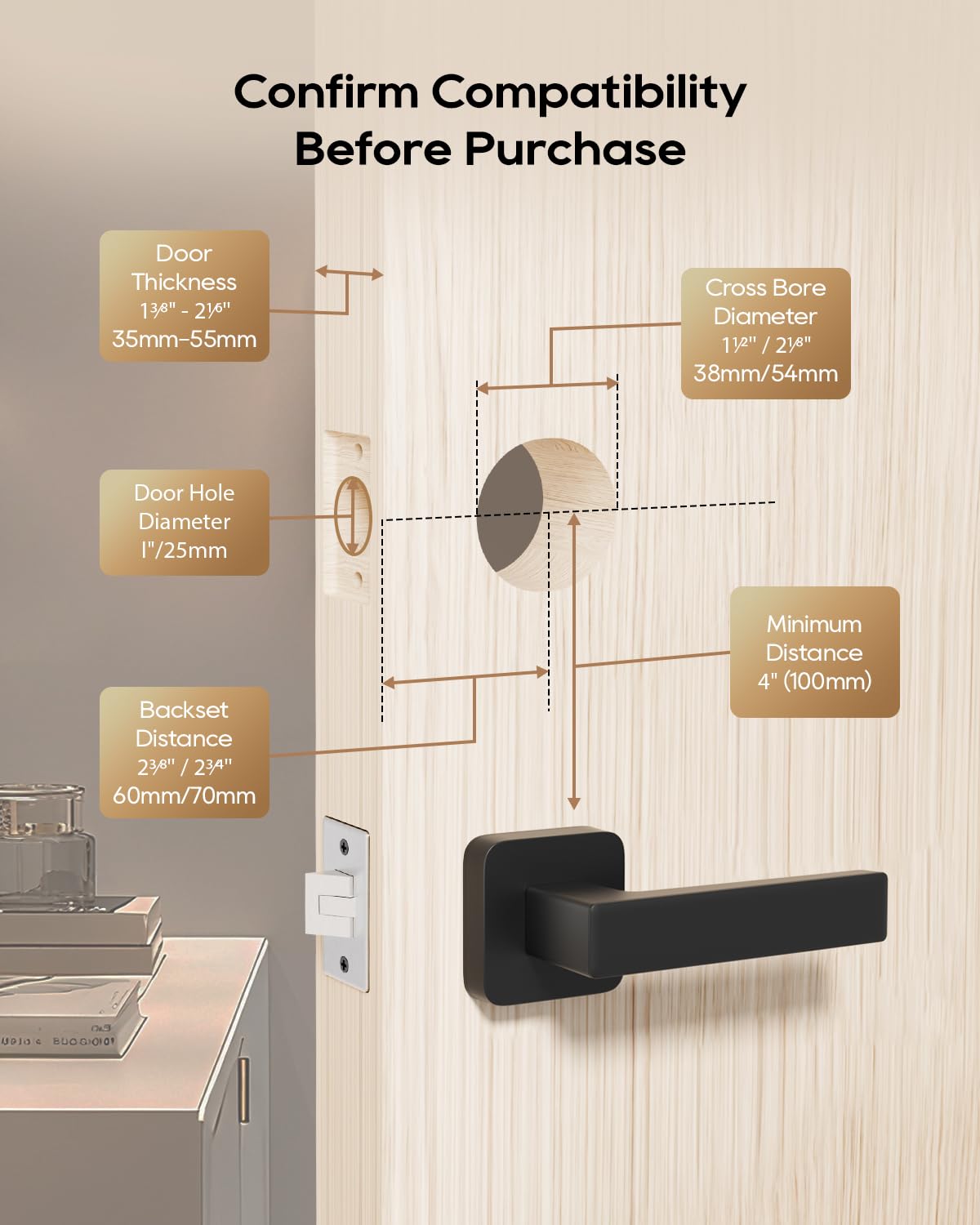 DREAME Smart Door Lock Turbo lite, Smart Locks for Front Door homekit, Apple Home Key Support, 12-Months Battery Life, AI Fingerprint, Smart Deadbolt Lock with App Control, IP54 Waterproof, Auto Lock