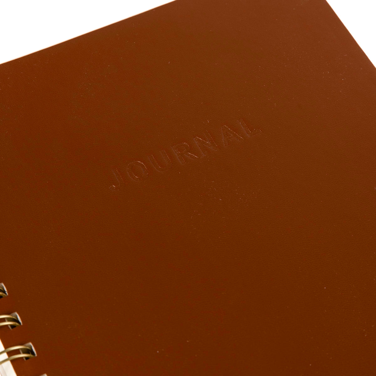 Graphique Apollo Vegan Leather Journal, Spiral Notebook for Writing, 192 Lined Pages, 8” x 10”