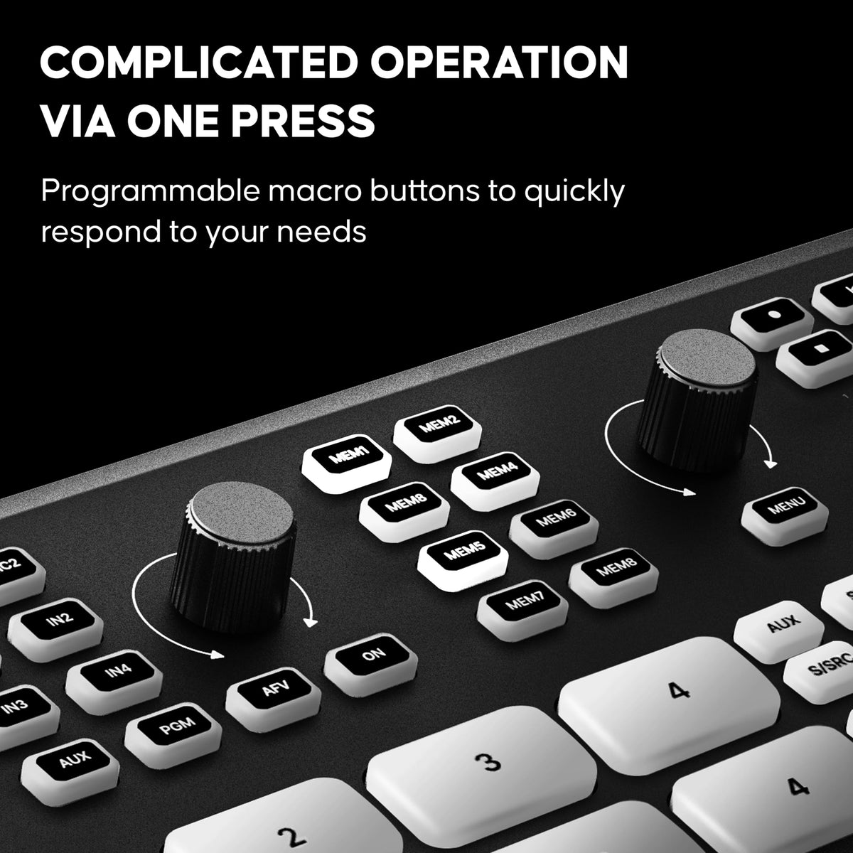 Osee GoStream Deck HDMI Pro Live Streaming Multi Camera Video Mixer Switcher with NDI Updatable