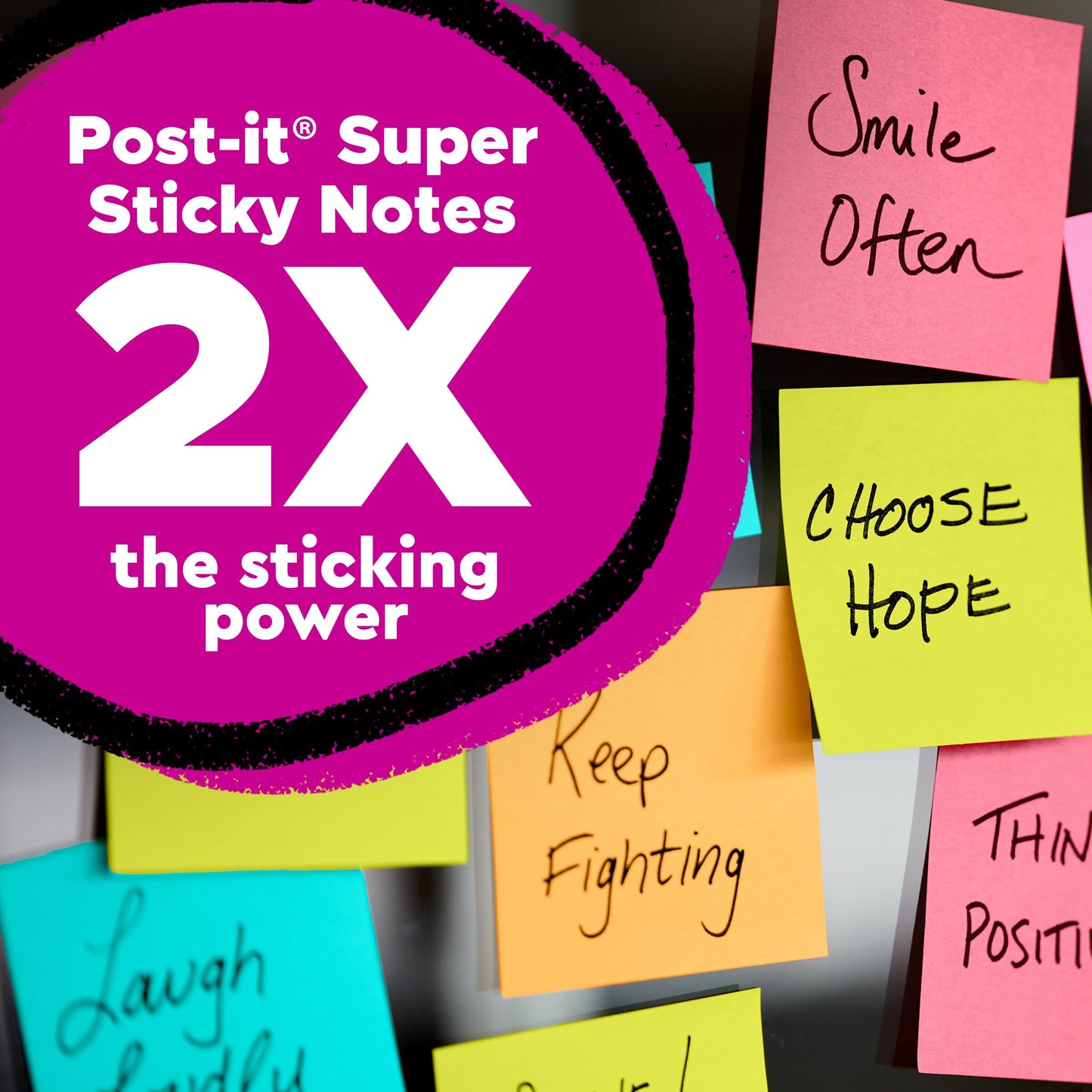 Post-it Super Sticky Dispenser Pop-up Notes, 6 Sticky Notes Pads, 3 x 3 in., School Supplies and Office Supplies, 2X the Sticking Power, Use with Post-it Note Dispensers, Neutrality Collection