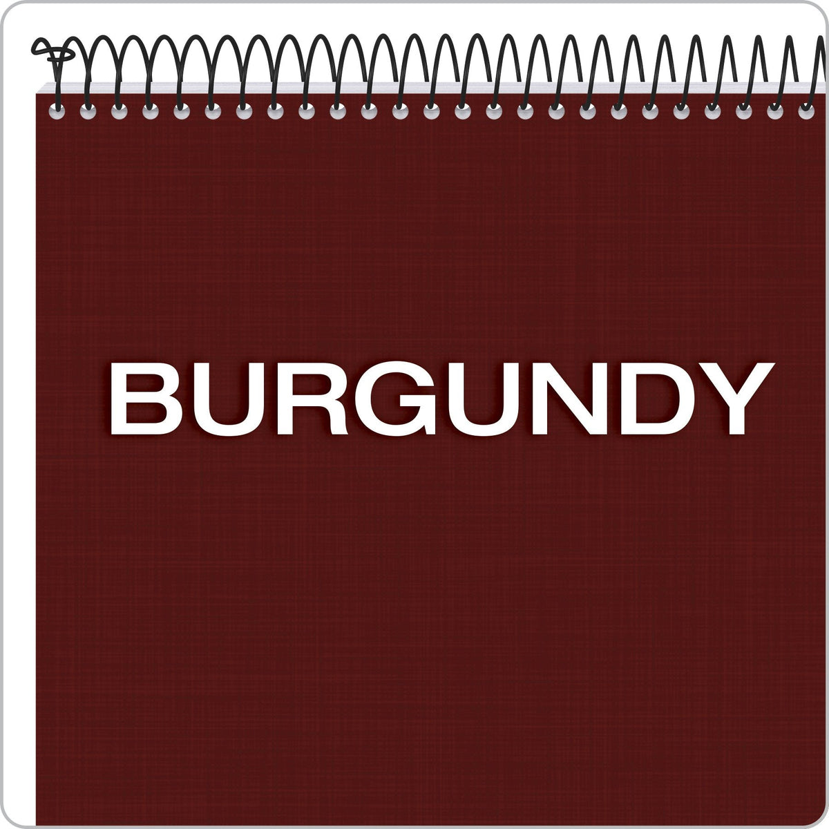 Tops Docket Gold Project Planner, 8-1/2" x 11-3/4", Top-Wire Bound, Project Rule, Burgundy Cover, 70 Sheets (63753)