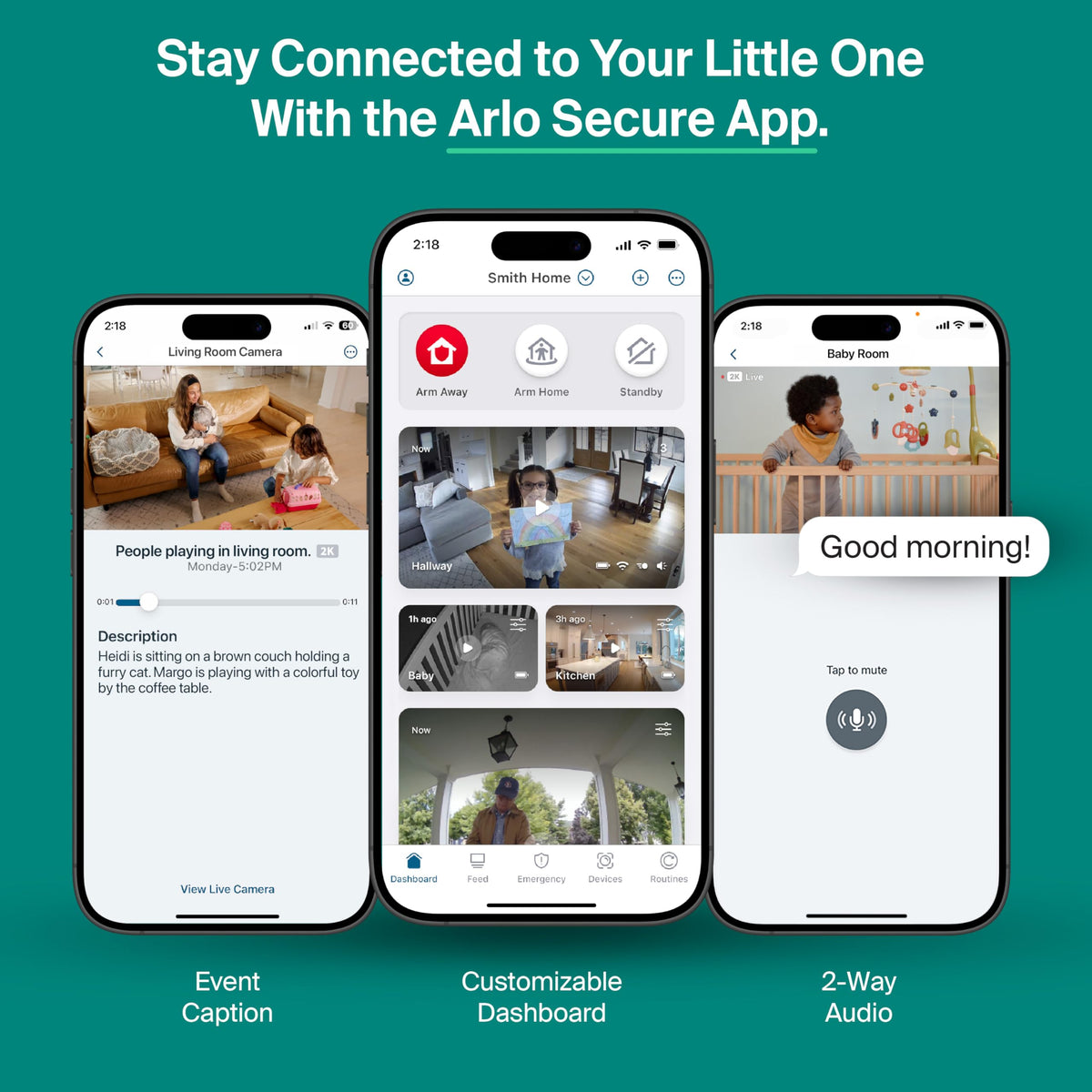 Arlo Essential Indoor Security Camera 2K (3rd Gen, 2025 Release) - Wired Plug-in Power, Person Recognition, Animal Detection, 1-Month Trial of Secure Plan, Automated Privacy Shield, 1 Cam, White