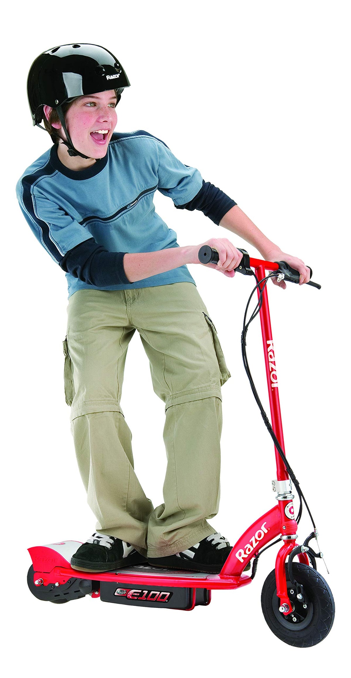 Razor E100 Electric Scooter - Red
