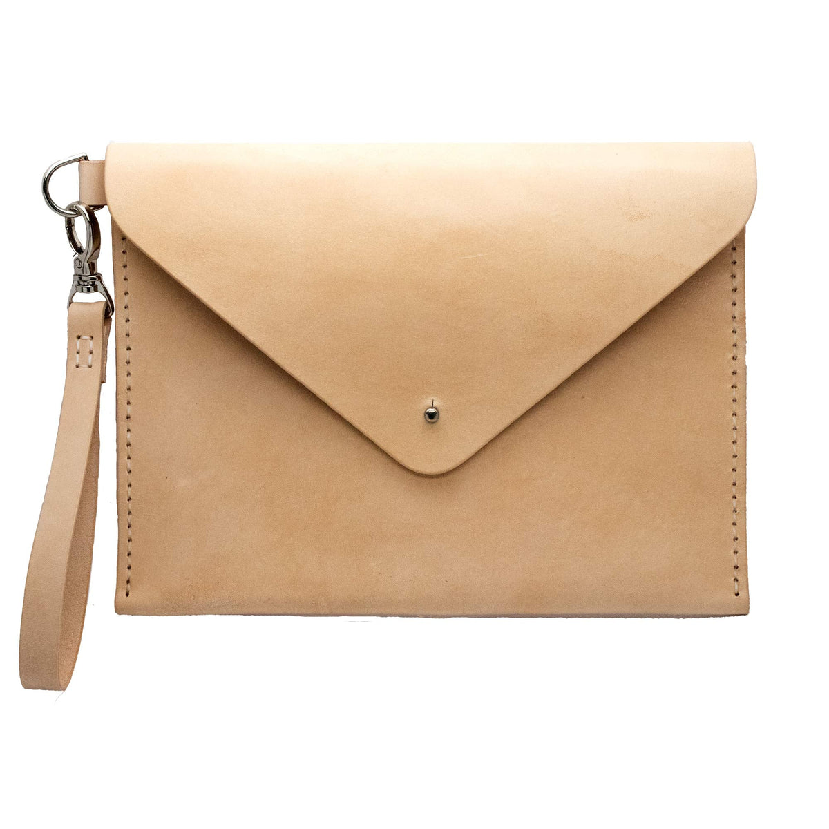 Realeather DIY Envelope Clutch Purse Kit, Natural