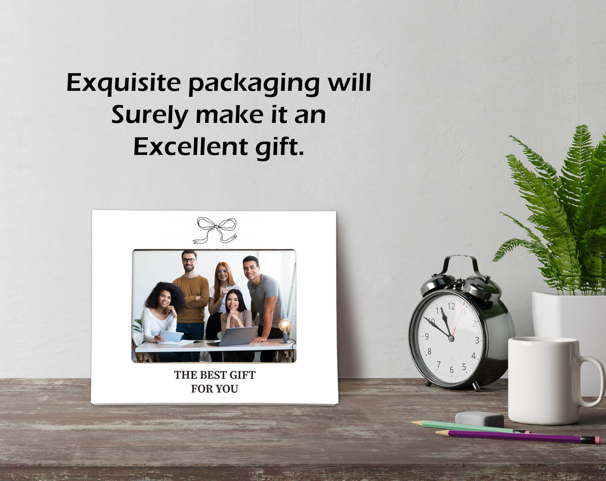 XDFVL Chance Made Us Colleagues Picture Frame, Desk Picture Frames for Office, Picture Frames for Desk at Work, Appreciation Gifts for Coworkers, Employee Appreciation Gifts, Photo Frame 8x10