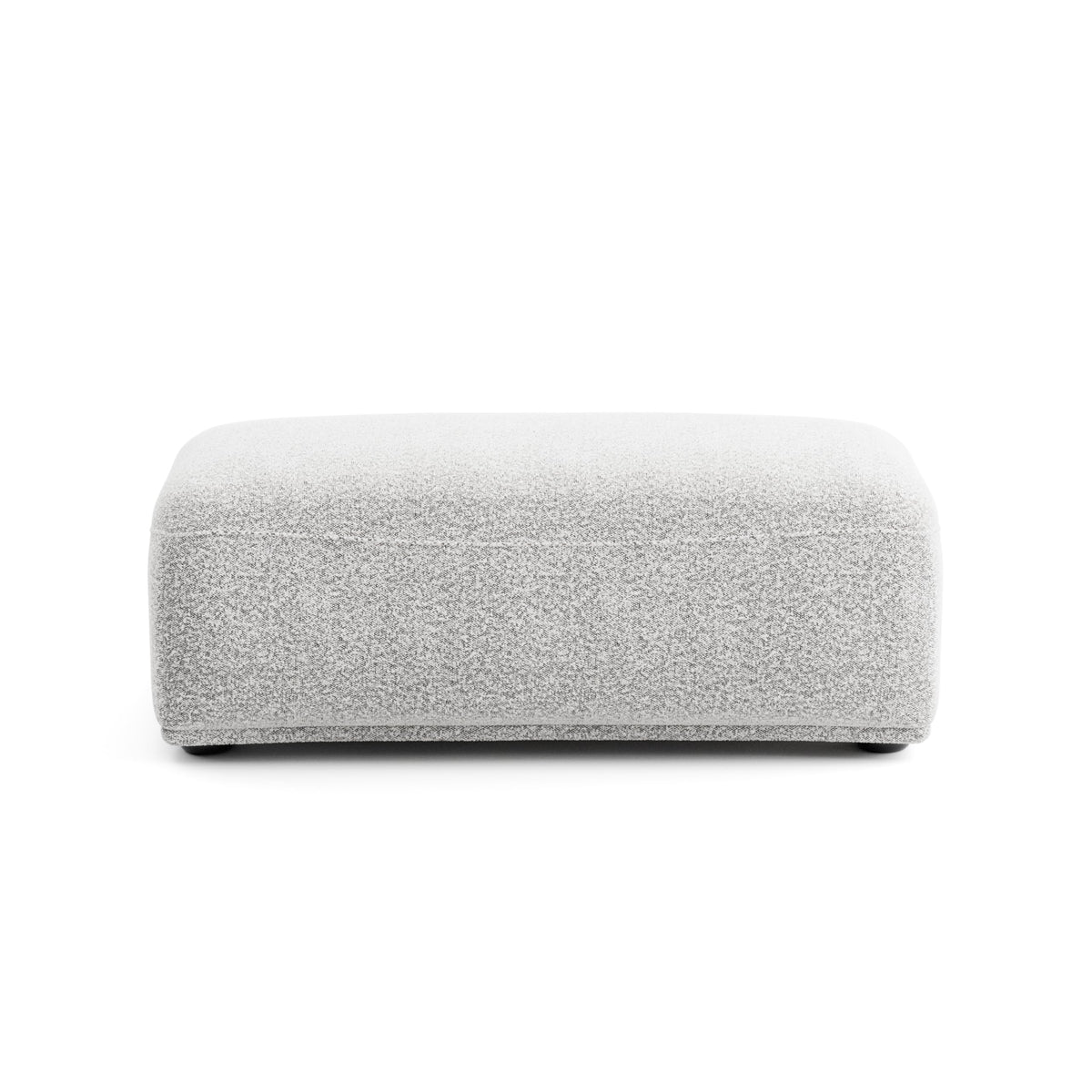 Furniture of America Tatiana Modern Boucle Modular Rectangular Ottoman for Living Room, Office, Free-Combined, FSC & Oeko TEX Certified, Light Gray