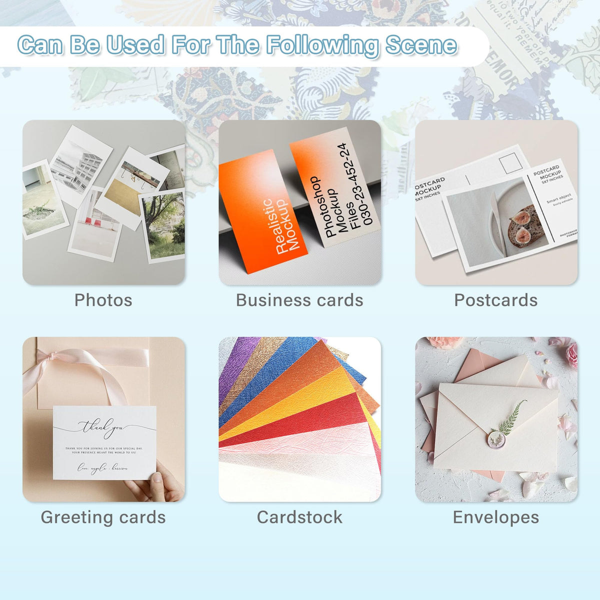 Postage Stamp Puncher,1x0.8 inch Rectangular Postage Stamp Puncher,Paper Punch,Stamp Hole Puncher,Stamp Cutter,Portable Stamp Punching Machine for Envelope,Scrapbooking, Card Making, DIY Arts.