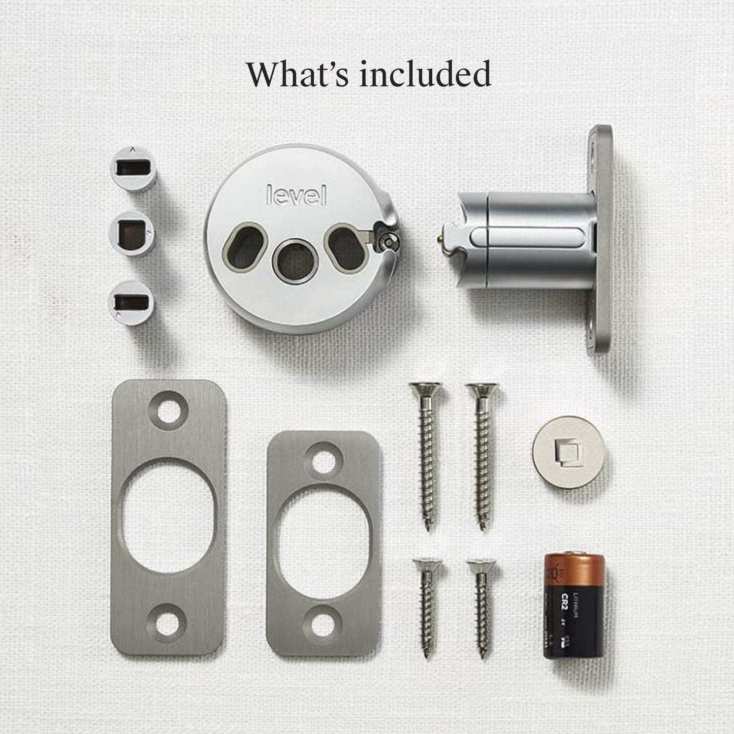 Level Bolt Smart Deadbolt - Make Your Lock Smart Without Changing Keys or Hardware - Matter-Over-Thread Plus Apple Home Key - Keyless & Remote Access via Apple, Alexa, Google Home, SmartThings