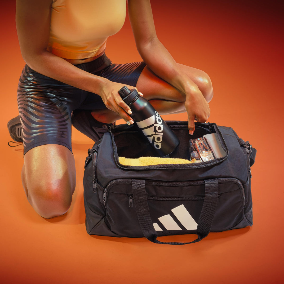 adidas Defender 5 Duffel Bag – Premium Duffle for Sports, Gym & Travel