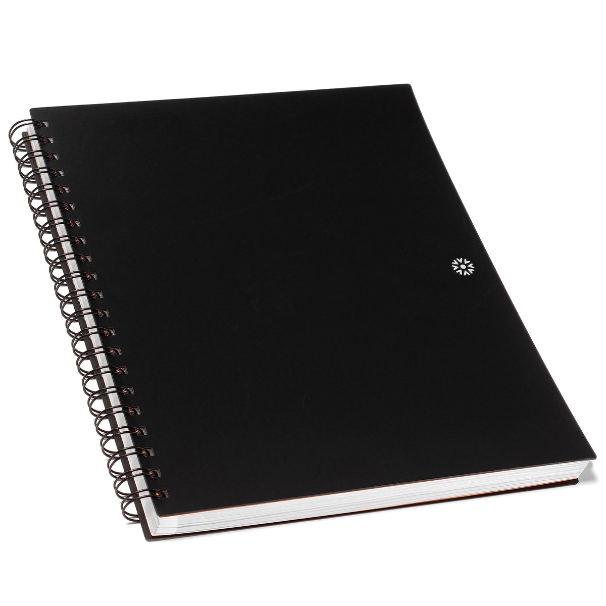 Notsu Undated Daily Planner Notebook | Minimalist Productivity Planner with To Do List, Agenda, Dot Grid, Lined, Notes sections. 160 Pages, Thick Paper 120 gsm, 8.5 x 11 inches, Black