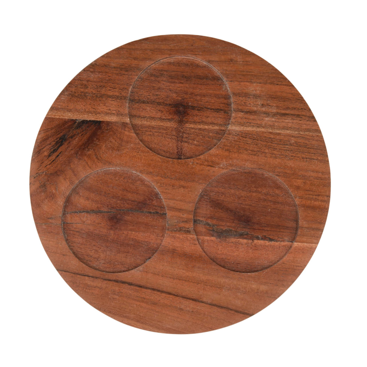 Cruiser’s Caché 3 Piece White Marble Salt and Spice Cellar or Dipping Bowls with Wood Tray and Gold Spoons