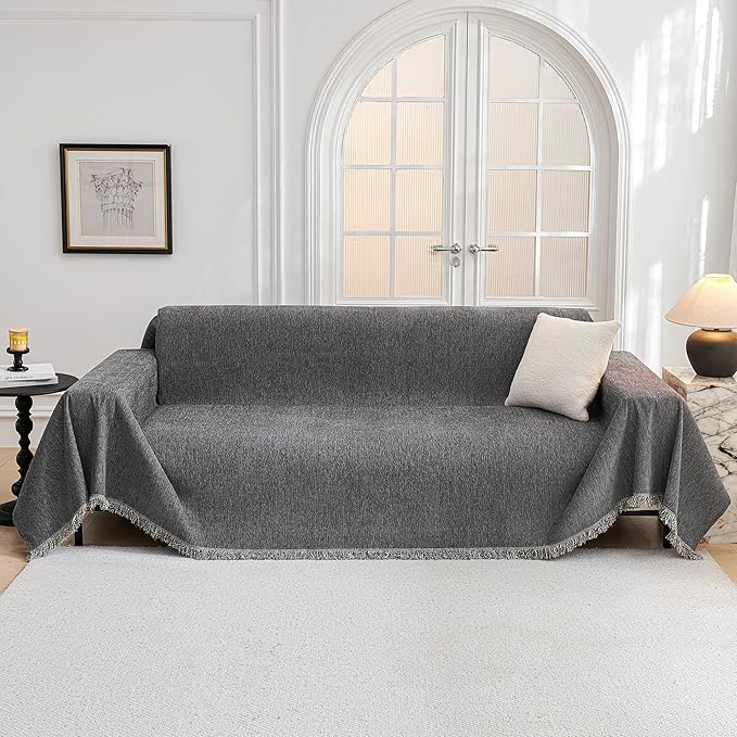 MYSKY HOME Couch Cover for Sofa Couch Covers for Pets, Non Slip Dogs Furniture