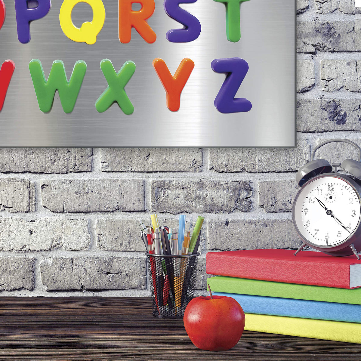 Essentially Yours Magnet and Message Board | Jumbo 30 x 35 x 0.7 Inch Magnet and Message Board | Mountable Steel Bulletin Board