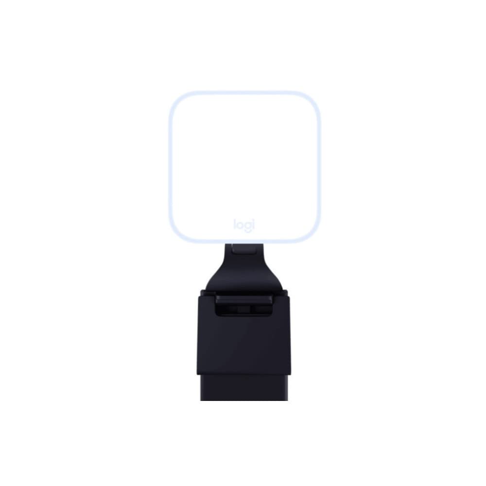 Logitech for Creators Litra Glow Premium LED Streaming Light with TrueSoft- Computer lighting for video conferencing, Zoom meetings, with adjustable mount and desktop app control for PC/Mac - Graphite