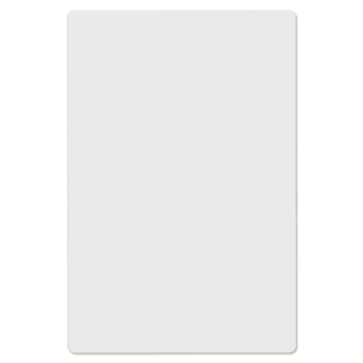 Cut N' Funnel Large Food Service Grade Heavy Gauge Flexible Plastic Cutting Board Mat 1 Pack Made in the USA BPA Free Dishwasher Safe