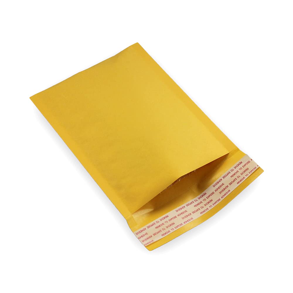 20 EcoSwift Size #0 7.5 x 10 Kraft Bubble Mailers Self Sealing Bulk Padded Shipping Supplies Packaging Envelopes Bags DVD 7.5 inches by 10 inches